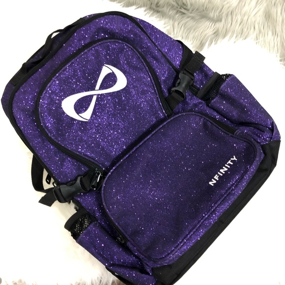 purple cheer backpack